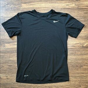 Nike Black Short Sleeve Dri-FIT Tee